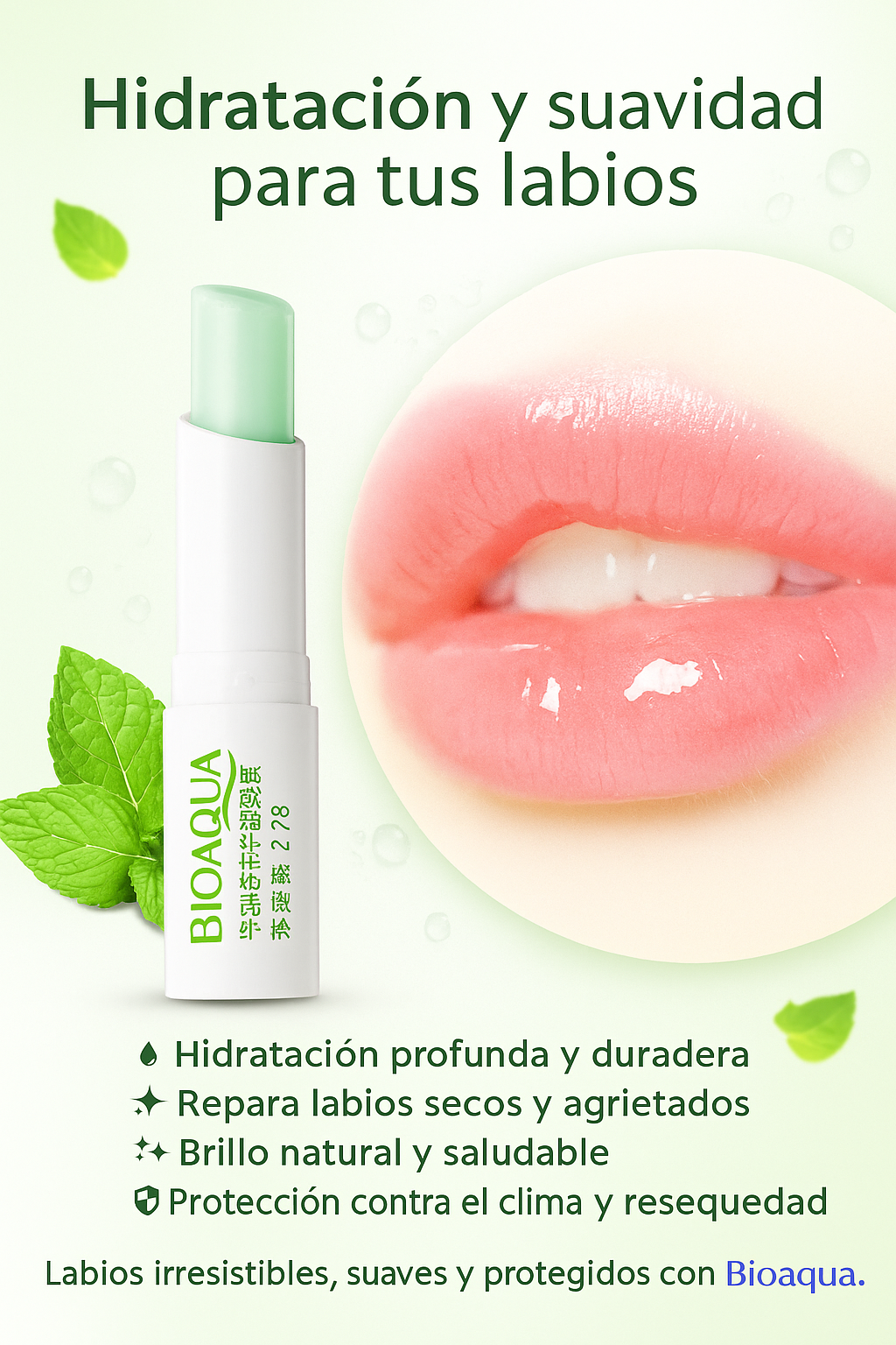 Bálsamo Labial Hidratante Bioaqua