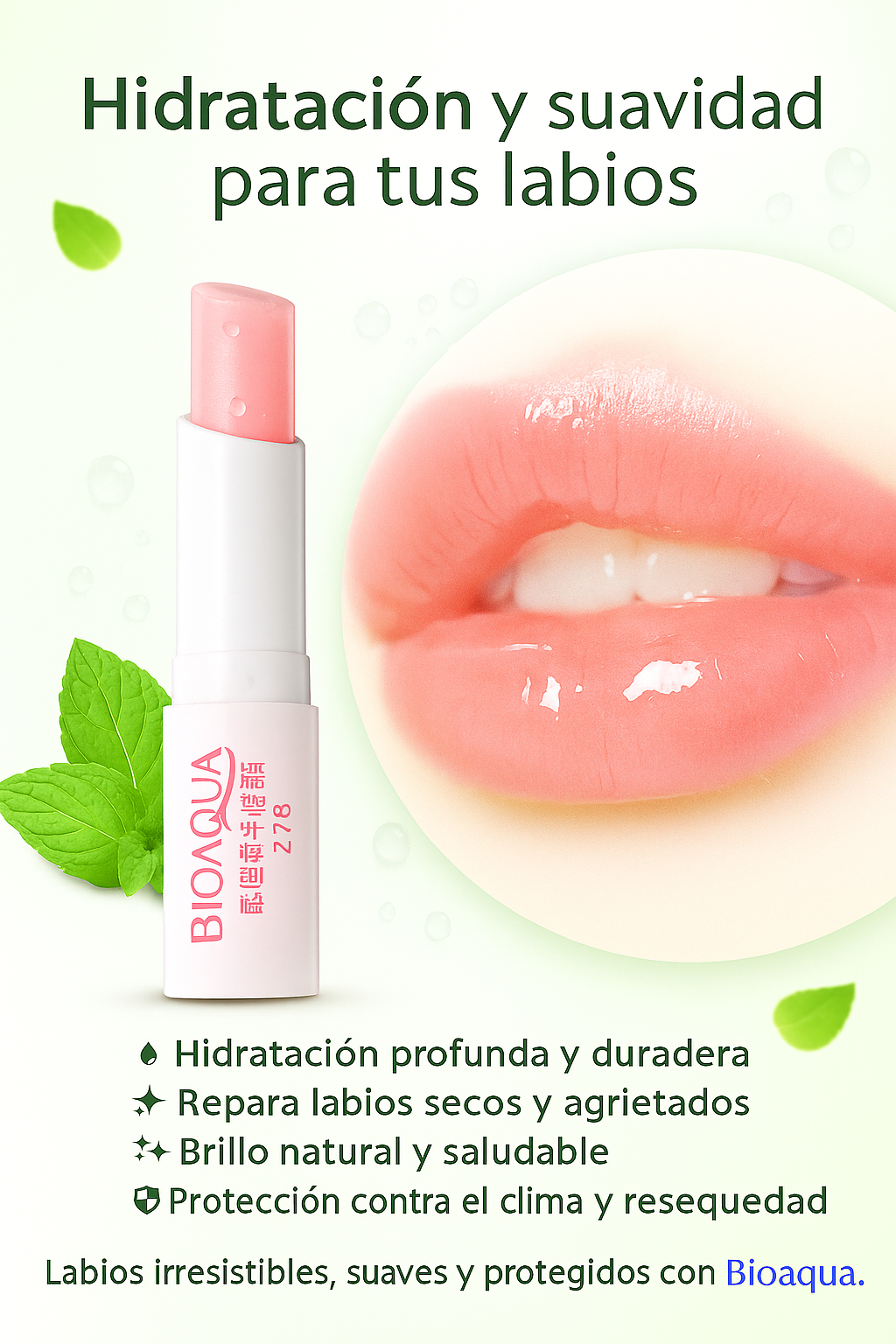 Bálsamo Labial Hidratante Bioaqua