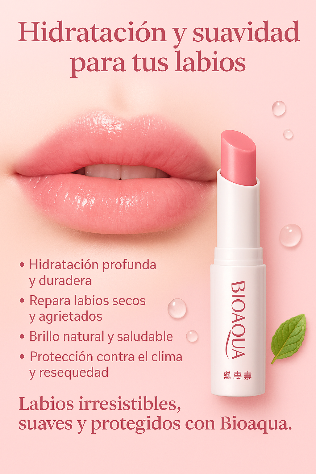 Bálsamo Labial Hidratante Bioaqua
